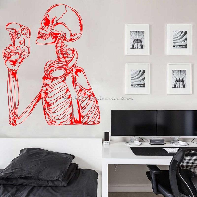 Game player wall stickers game - огляд і ціна Gaming Console Room