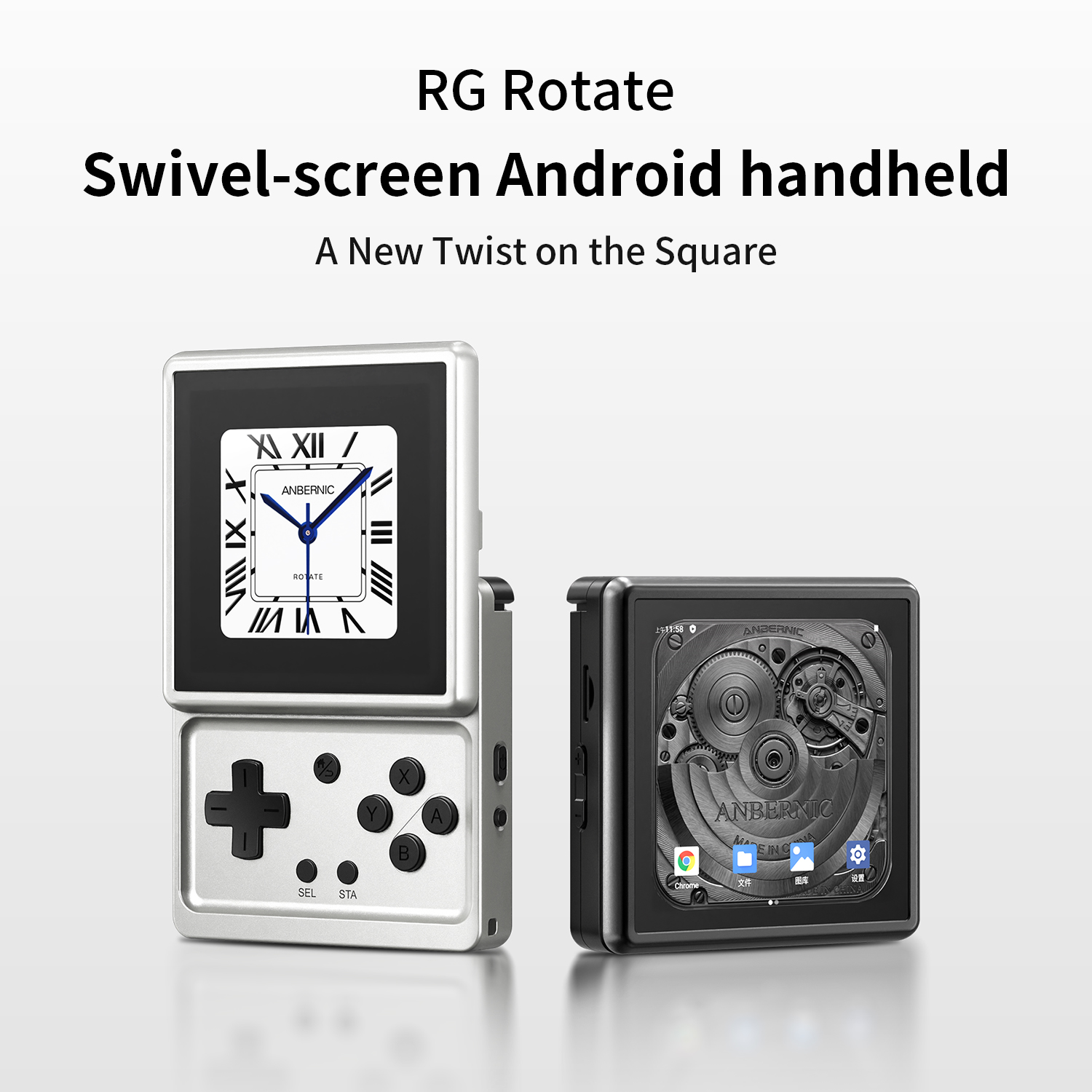 Anbernic RG Rotate Retro Handh - огляд і ціна Gaming Console Old