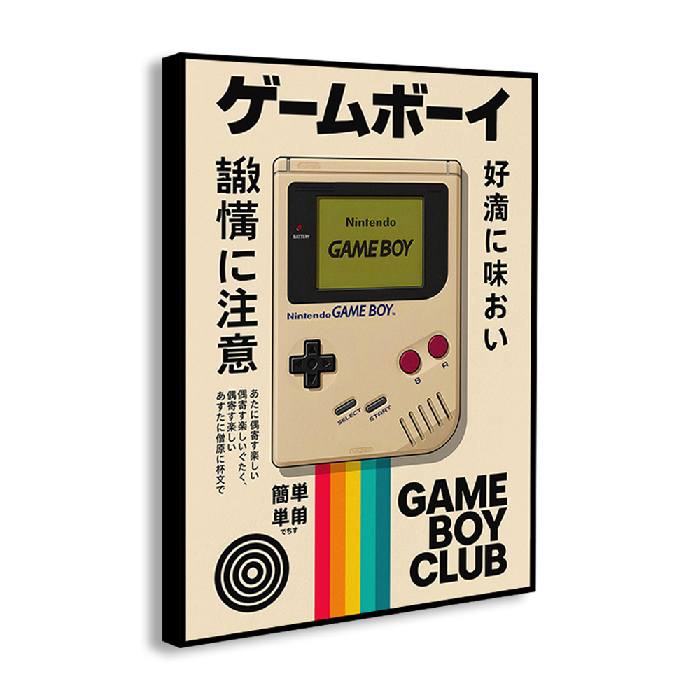 Vintage Gaming Console Canvas  - огляд і ціна Gaming Console Room