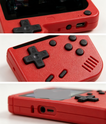 HTMCK Red Retro Classic Handhe - огляд і ціна Gaming Console For 10 Year Old