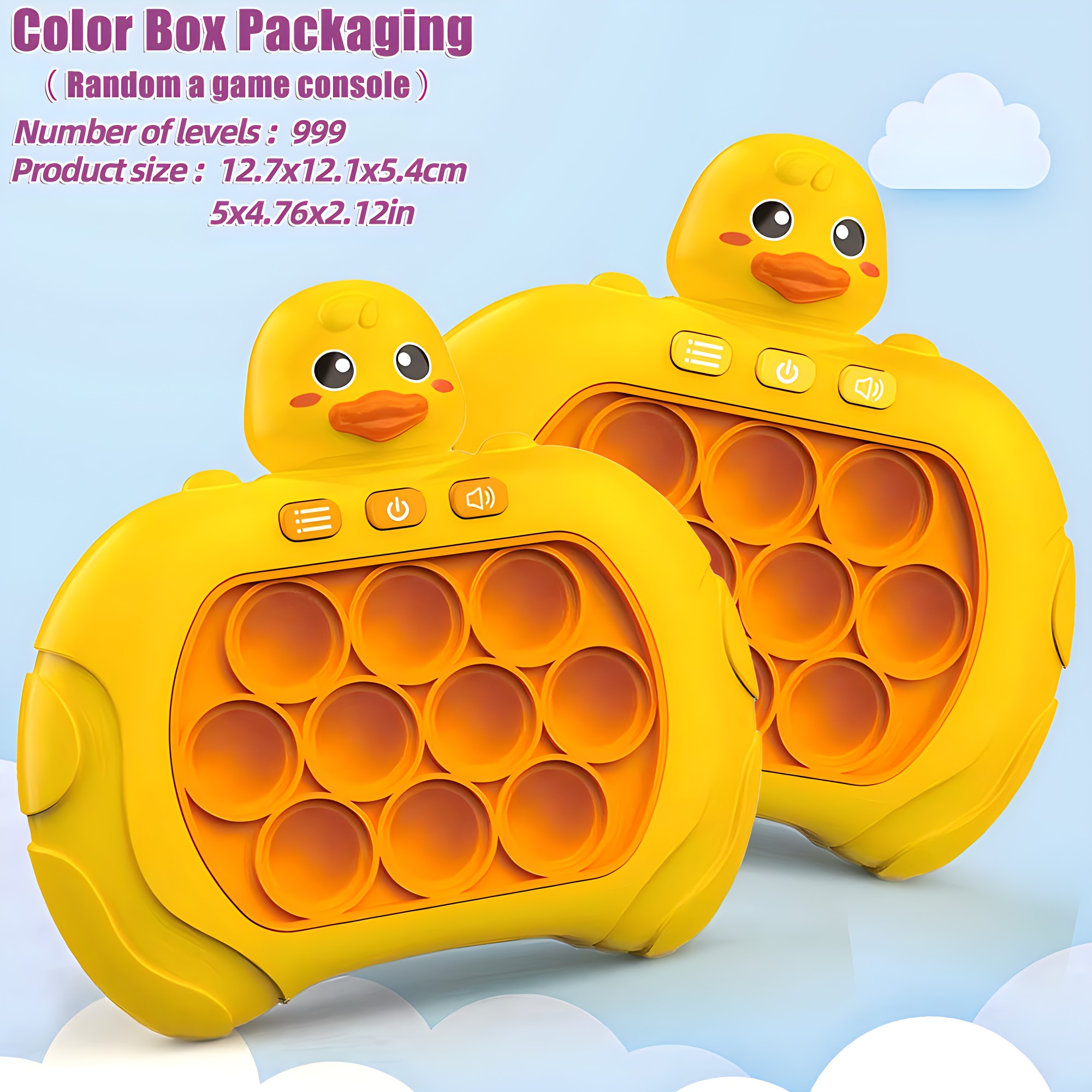 Upgraded Electronic Pop Push Q - огляд і ціна Gaming Console Kids