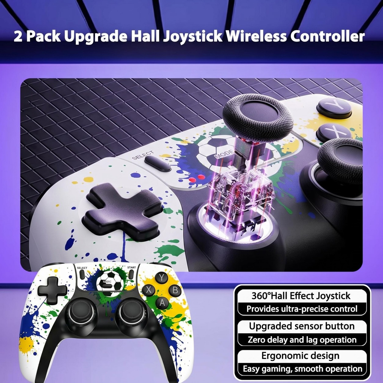 Football Pattern Wireless Game - огляд і ціна Gaming Console Kids