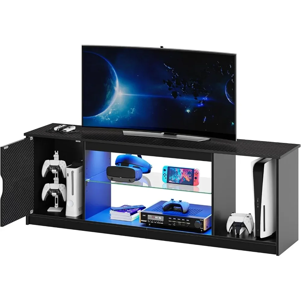 Bestier Led Entertainment Cent - огляд і ціна Gaming Console Room