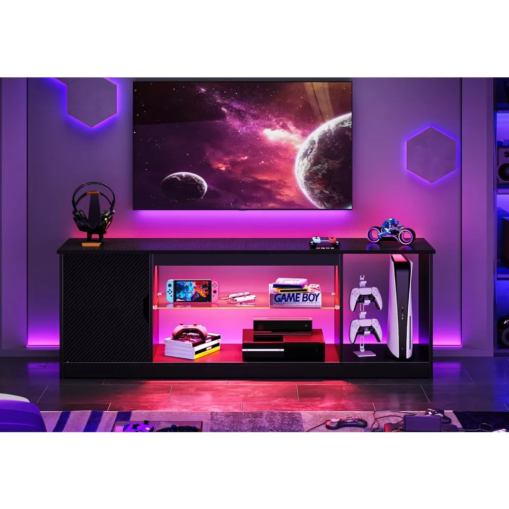 Bestier Led Entertainment Cent - огляд і ціна Gaming Console Room