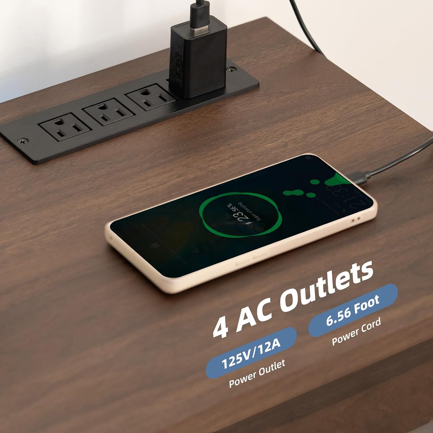 LED TV Stand with Power Outlet - огляд і ціна Gaming Console Room