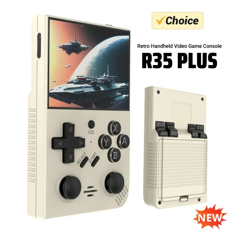 New R35 Plus Retro Pocket Hand - огляд і ціна Gaming Console Old