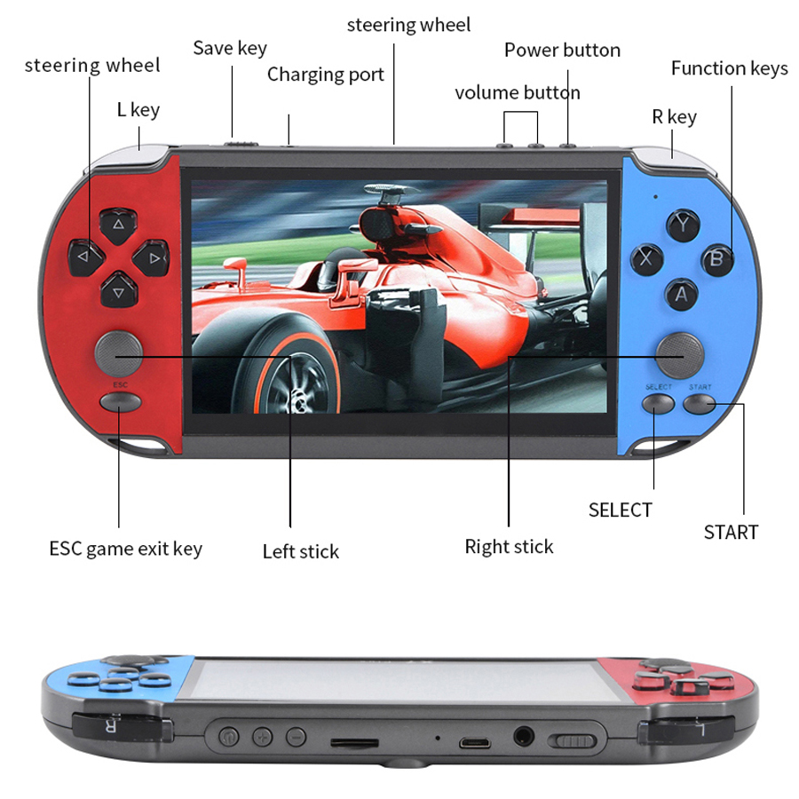 Portable Handheld Videogame TV - огляд і ціна Gaming Console Kids