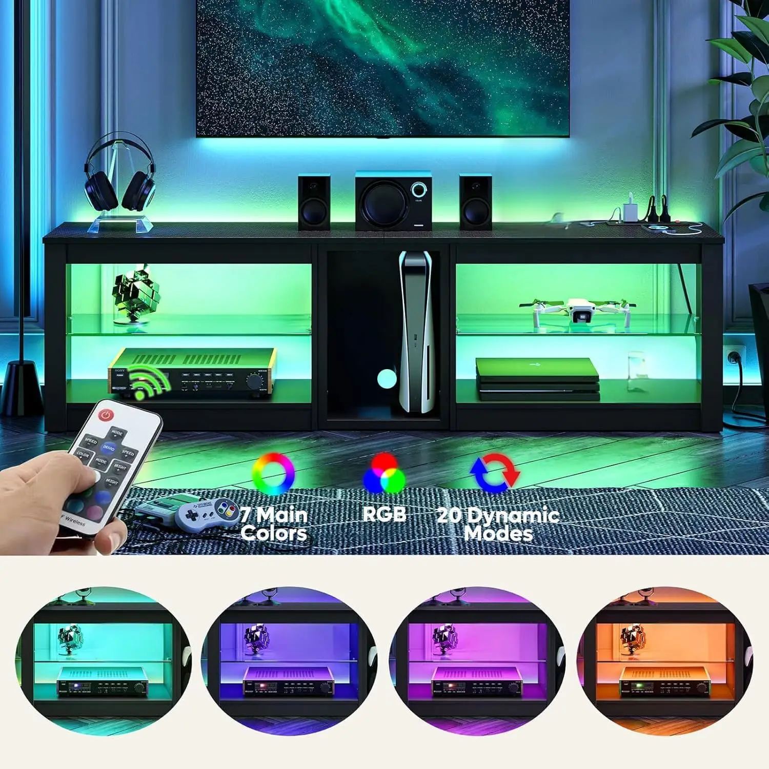 Entertainment Center for PS5 T - огляд і ціна Gaming Console Room