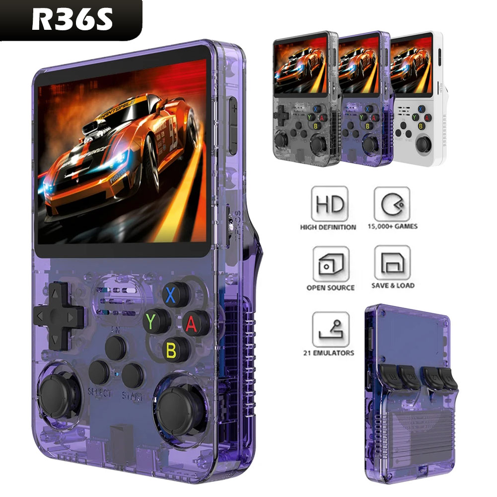 New Open Source R36S Retro Han - огляд і ціна Gaming Console Old